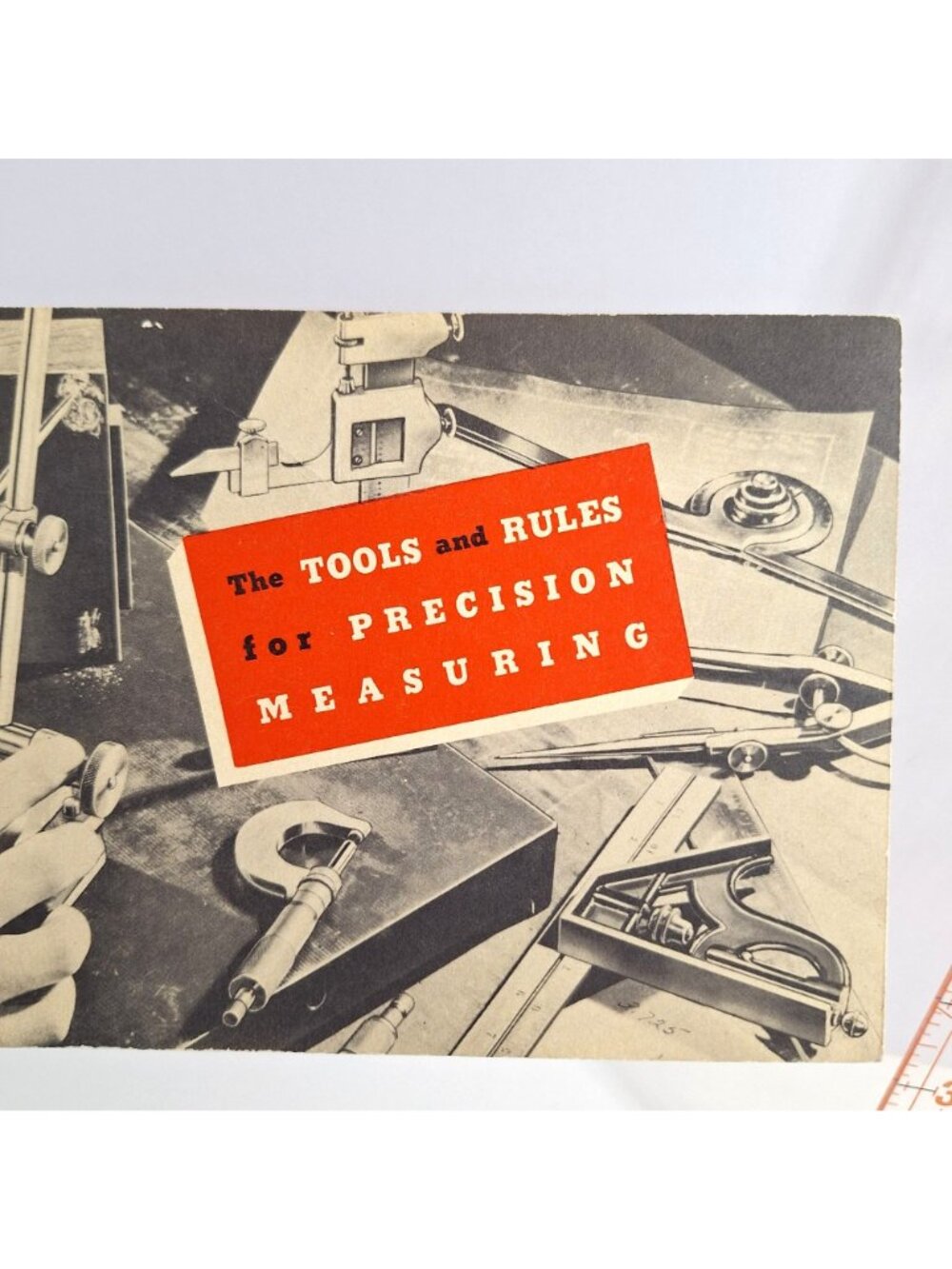 The Tools And Rules For Precision Measuring Starrett Tool Booklet 1953 - Picture 15 of 16